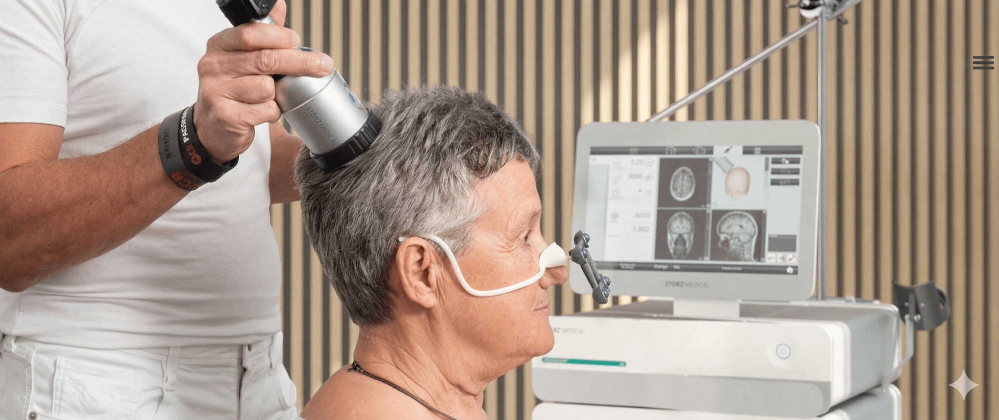 TPS cihazı NEUROLITH - Parkinson'da Transkraniyal Puls Stimülasyonu