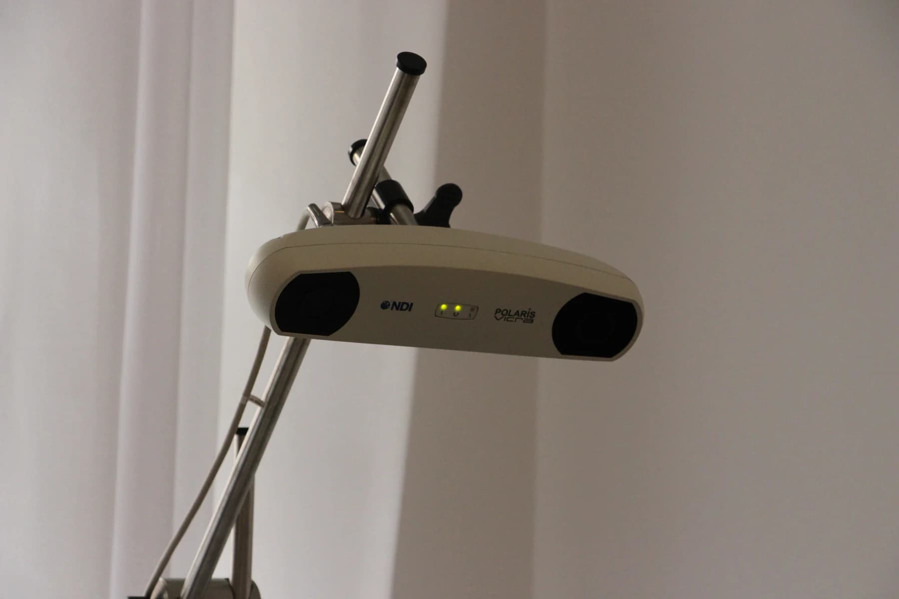 Infrarotkamera der Navigation über der Liege